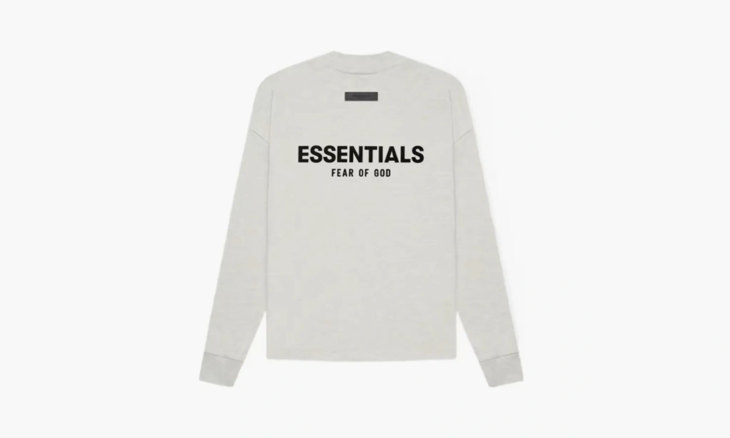 Fear Of God Essentials Long Sleeve Ss22 Tee Light Oatmeal 