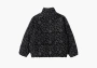A Bathing Ape Denim Monogram Puffer Down Jacket Black 