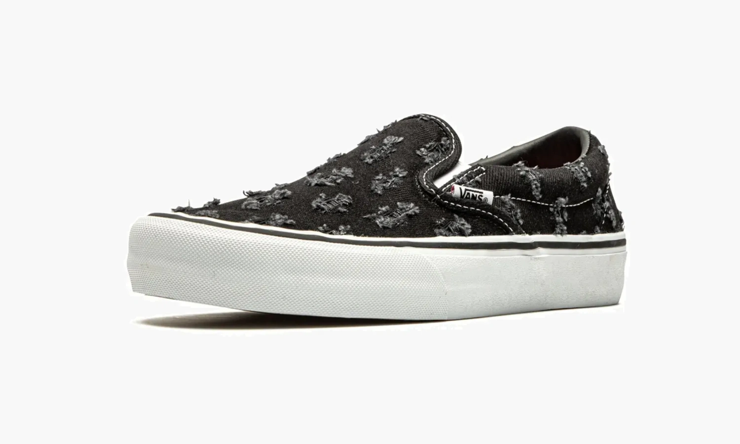 Vans Slip-on Pro Supreme - Black Hole Punch Denim 