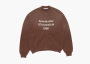 Acne Studios Washed Zip-Up Cardigan Chocolate Brown 