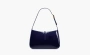 Saint Laurent Le 5 A 7 Bag In Patent Leather Midnight Blue 