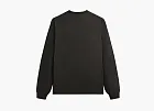 Kith x Batman Logo Vintage Long Sleeve Tee Black