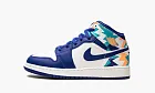 Air Jordan 1 Mid GS Geometric Print