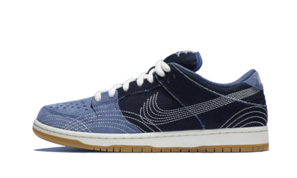 Nike SB Dunk Low Sashiko Denim Gum 