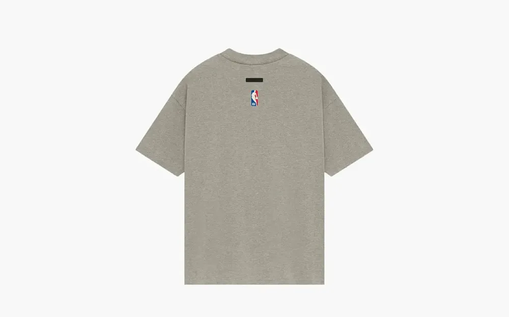 Fear of God Essentials x NBA Brooklyn Nets Tee Grey Black