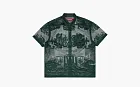 Supreme Last Supper Lace Short-Sleeve Shirt Dark Green
