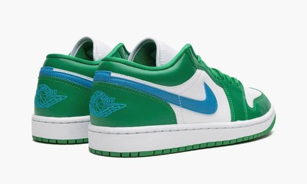 Air Jordan 1 Low WMNS Lucky Green Aquatone 