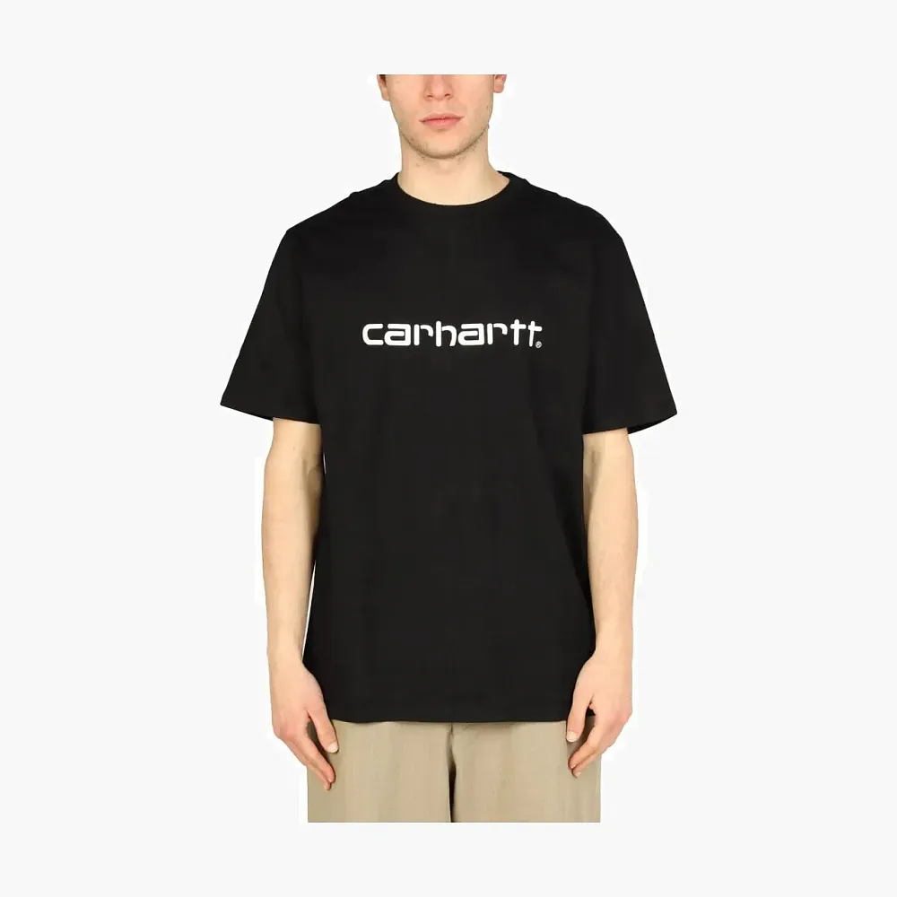 Carhartt WIP Script Logo T-Shirt Black