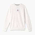 Jordan Flight Fleece Crew Sweatshirt White
