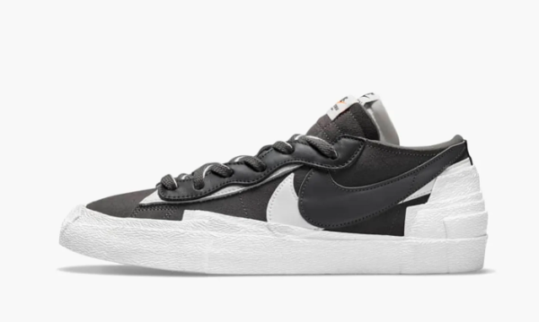 Nike Sacai Blazer Low Iron Grey 