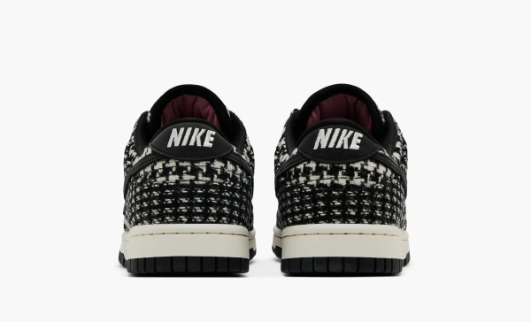 Nike Dunk Low WMNS Harris Tweed White Black Multi 