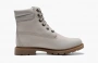 Timberland Linden Woods 6 Inch Waterproof Boots WMNS "Light Grey" 