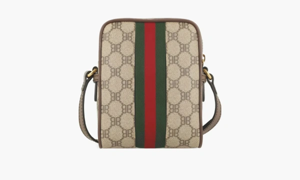 Gucci X Balenciaga The Hacker Project Shoulder Zip Bag Beige 