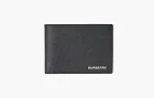 Burberry Grainy Leather International Bifold Wallet Black