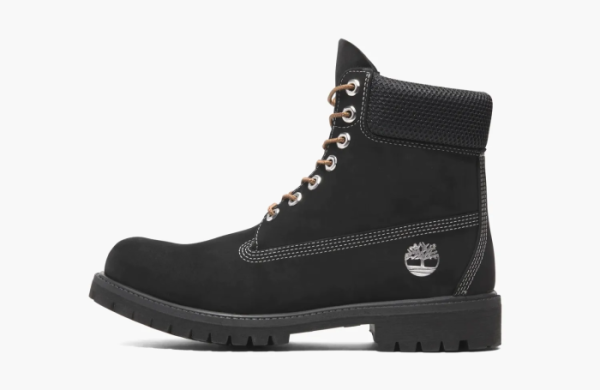 Timberland Premium 6 Inch Lace Up Waterproof Boot Black 