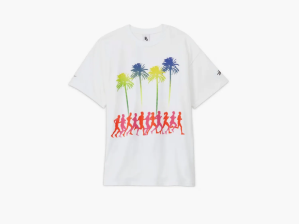 Nike x Stussy Douglas Firs To Palm Trees T-Shirt White  Nike x Stussy Douglas Firs To Palm Trees T-Shirt White