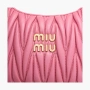 Miu Miu Wander Matelasse Nappa Leather Mini Hobo Bag "Begonia Pink" 