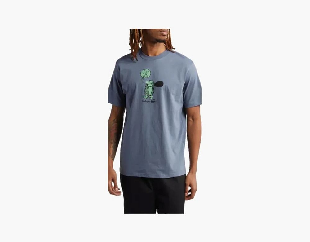 Carhartt WIP Graphic Print T-Shirt Blue