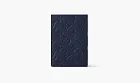 Louis Vuitton Passport Cover Monogram Navy Blue