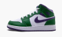 фото Air Jordan 1 Mid GS "Hulk" (Air Jordan 1)-554725 300