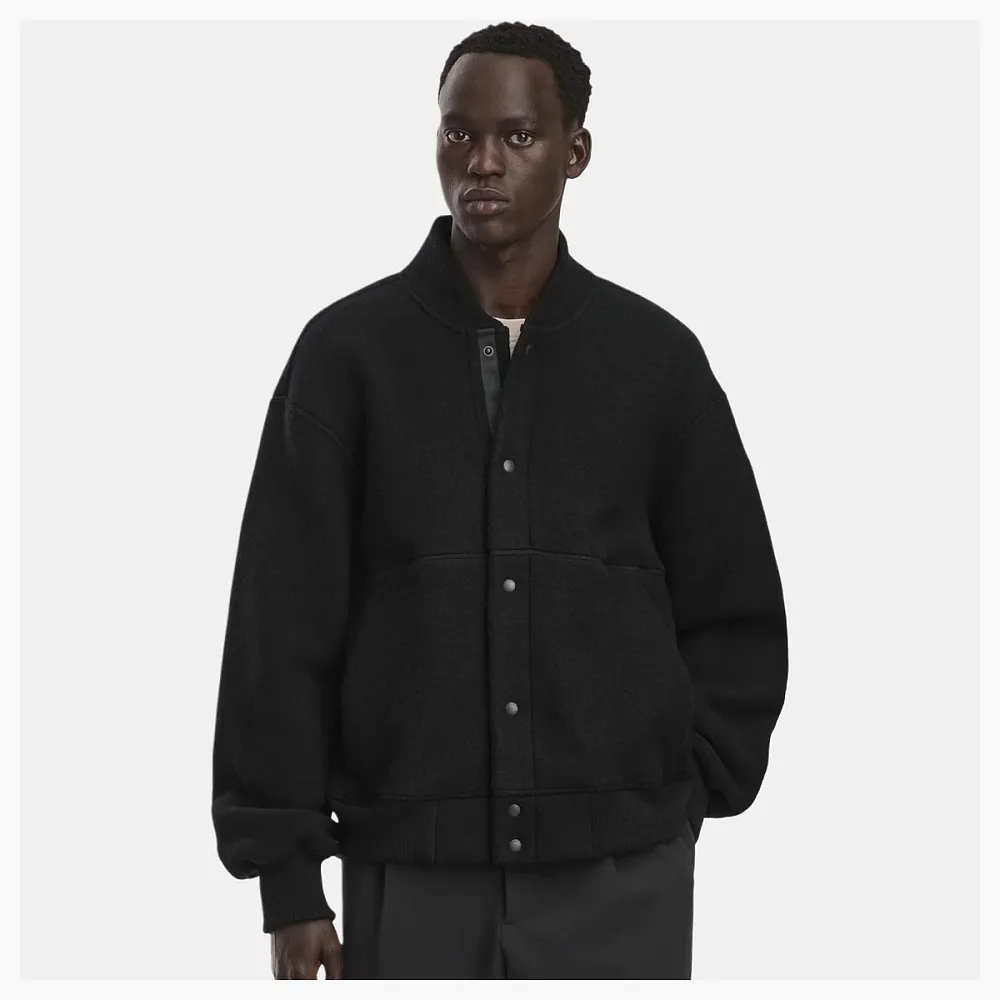 Canada Goose Hudson Fleece Bomber Black Label Black