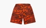 Supreme Small Box Sweatshort  Bright Orange Camo 