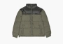 Carhartt WIP Embroidered Quilted Zip-Up Down Puffer Jacket  Dark Khaki  Carhartt WIP Embroidered Quilted Zip-Up Down Puffer Jacket  Dark Khaki