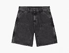 Carhartt WIP Double Knee Short Washed Black