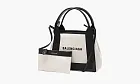 Balenciaga Cabas Handbag Ivory Black