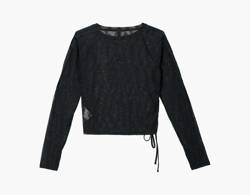 Adidas Originals Story Mesh Long Sleeve Black