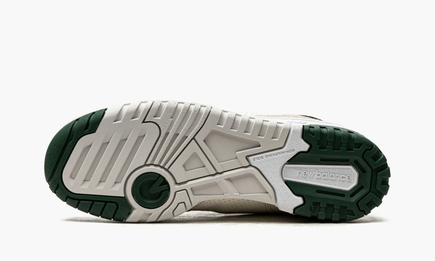 New Balance 550 Sea Salt - Pine Green 