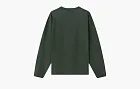  Stone Island Combed Organic Cotton Long-Sleeve T-Shirt Green