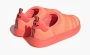 Adidas Puffylette Low-Top Sneakers Orange 