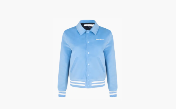 Sporty & Rich Wellness Club Corduroy Jacket Blue 