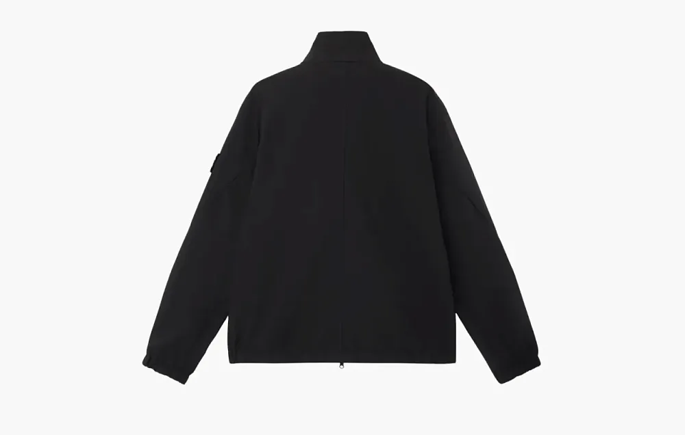 Stone Island Stand Сollar Jacket With Water- And Wind-Resistant Membrane Black