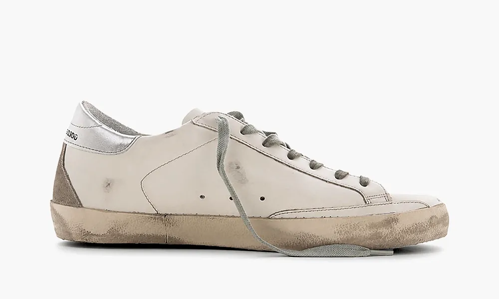 Golden Goose Superstar White Grey