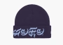 Supreme New Era Blackletter Beanie Washed Navy 