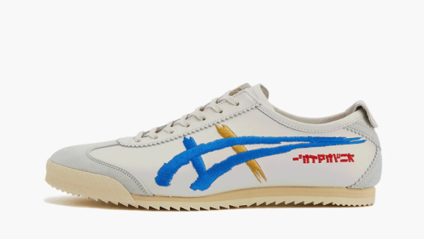 Asics Onitsuka Tiger Mexico 66 Deluxe Calligraphy - White Directoire Blue 