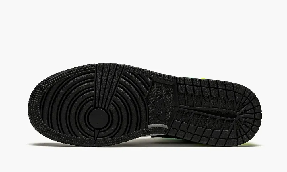 Air Jordan 1 Mid GS Pastel Black Toe