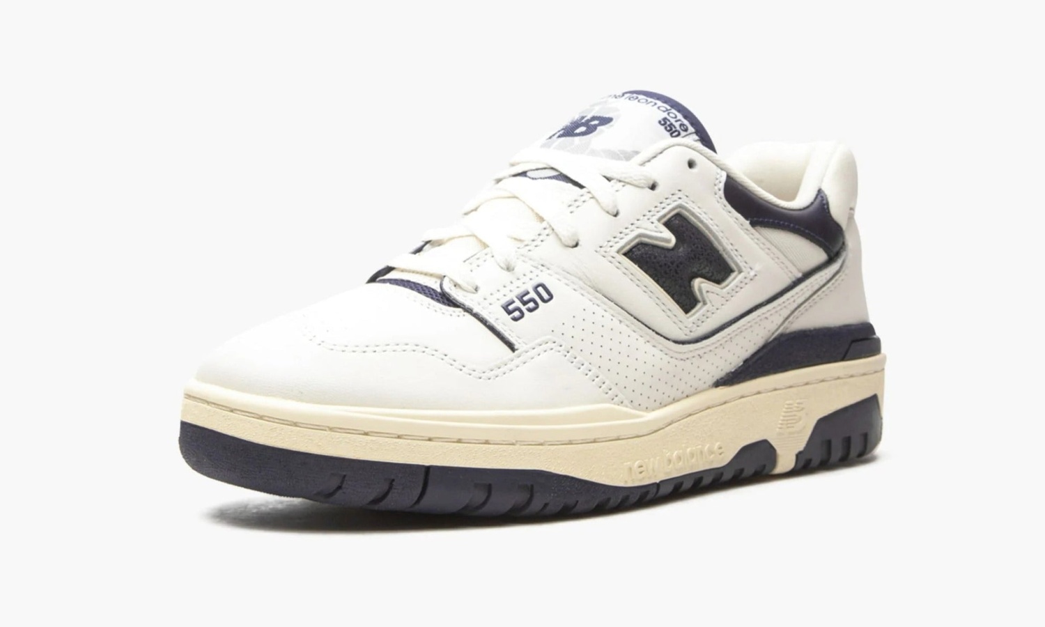 фото New Balance 550 "Aime Leon Dore - White Navy" (New Balance  550)-BB550ALF