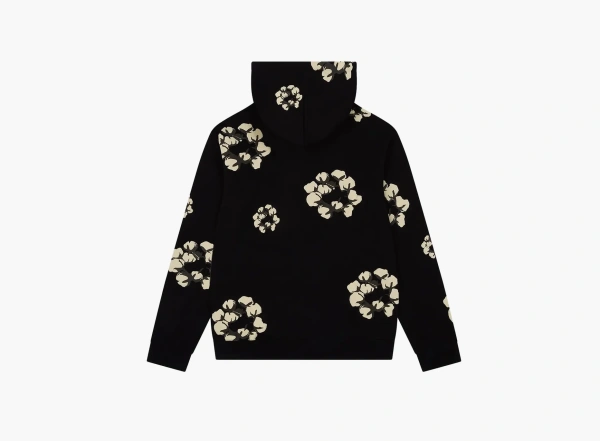 Denim Tears x Cactus Plant Flea Market Cactus Tears Wreath Hoodie Black 