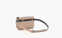 Saint Laurent Kate Belt Bag "Grain De Poudre Dark Beige" 