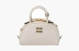 Miu Miu Patent Leather Top-Handle Bag White 