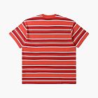 Carhartt WIP Striped T-Shirt Red