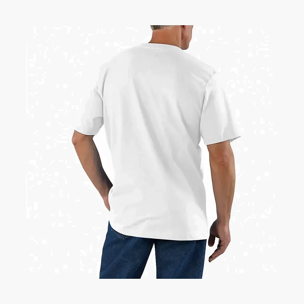 Carhartt K87 Heavyweight Pocket T-Shirt White