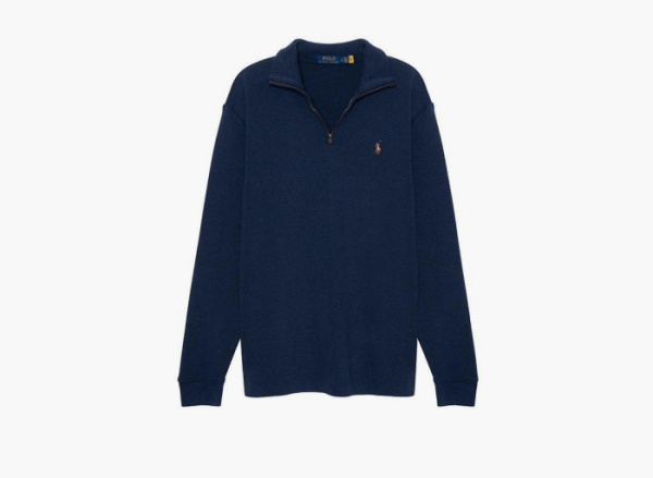 Polo Ralph Lauren Solid Half-Zip Navy 