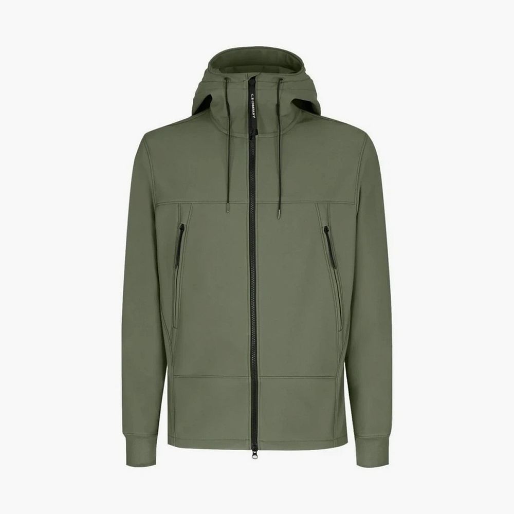 C.P. Company Soft Shell-R Goggle Jacket Ivy Green