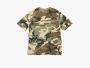 Stussy Pigment Dyed Short-Sleeve Thermal  Camo 