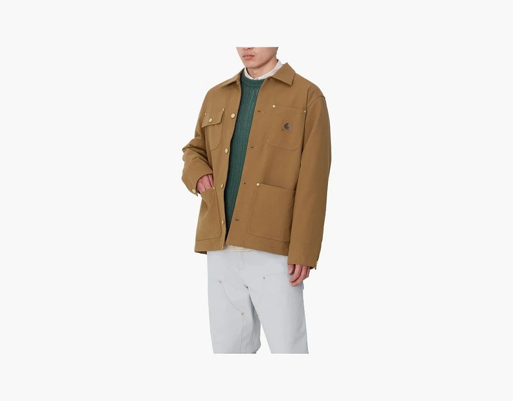 Carhartt WIP Michigan Chore Coat Brown