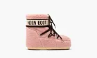 Moon Boot Icon Low Faux Fur Pink